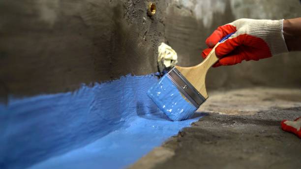 Commercial Basement Waterproofing project at a Springville, NY business property by SJ Waterproofing Pros
